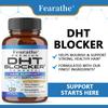 DHT Blocker Capsules Hair Support Supplement with Saw Palmetto & Biotin, 120 Vegan Capsules for Men & Women