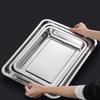 Xuan Kun Pai 304 Stainless Steel Commercial Rectangular Tray