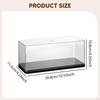 1:24 Clear Acrylic Display Case Countertop Box Stackable Transparent Protection Storage