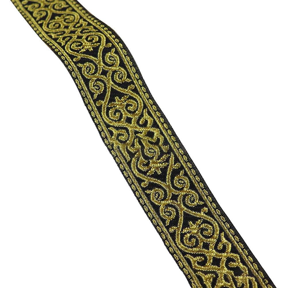 Retro Lace Fabric SOFT Shiny Silk Style 33mm 7 Meters