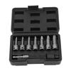 9Pcs 3 8 Drive Screw Extractor Set Hex Easy Out Stripped Screw Remover Kit for Removing Rusted Broken Studs Bolts