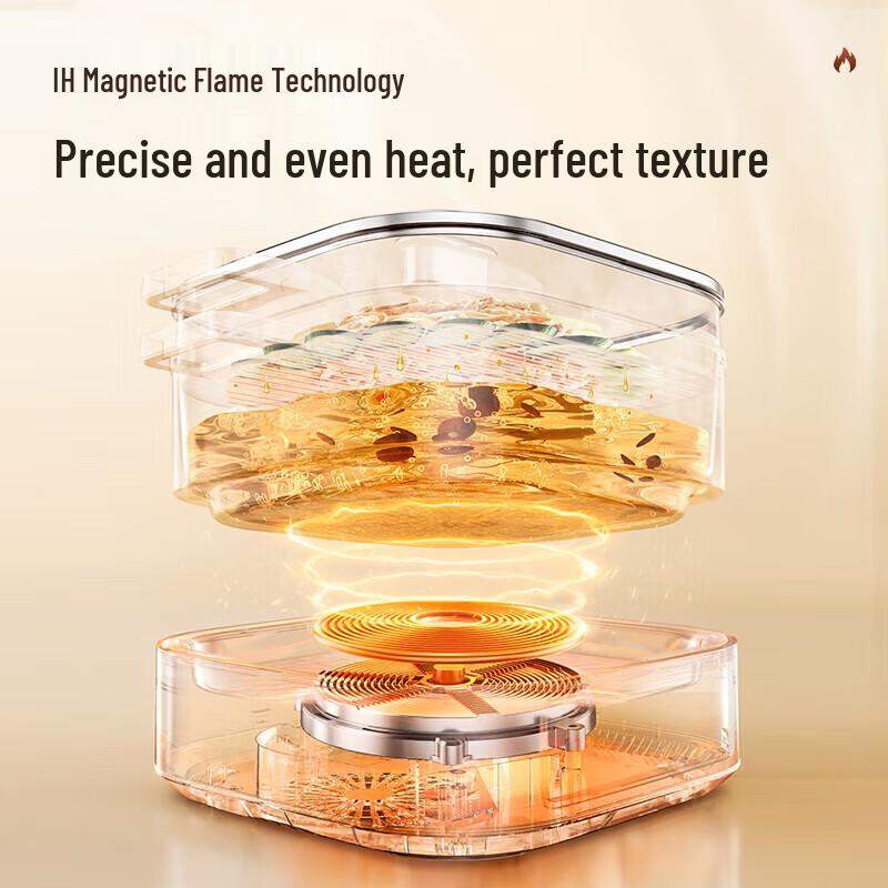 Morphy Richards 6L IH Multi-Function Electric Hot Pot CN plug (adapter included)