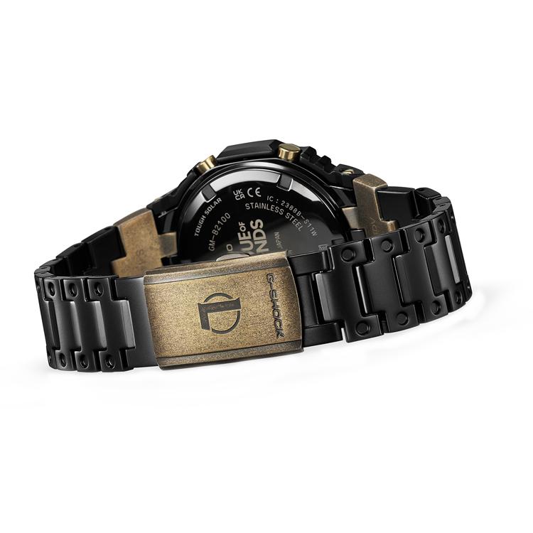 Casio Unisex Ganzmetall Serie 49,8 mm Schwarze Uhr GM- B2100LL-1A GM- B2100LL-1A