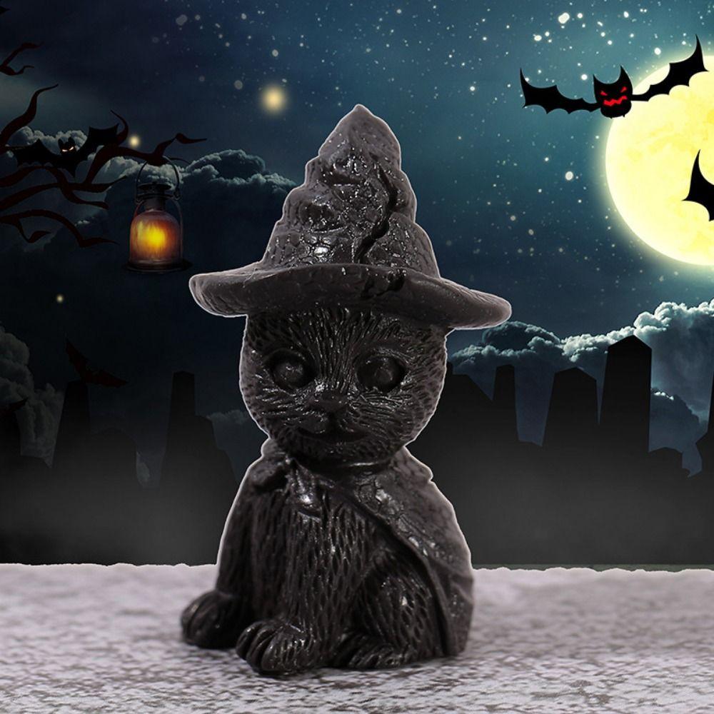 Mini Halloween Small Ornament Micro Landscape Resin Halloween Ornament  Crystal Ball Accessories