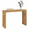 VidaXL Console Table 110x35x75 Cm Solid Acacia Wood, End Table, Hallway Console Table, Living Room Console Table, 4009314