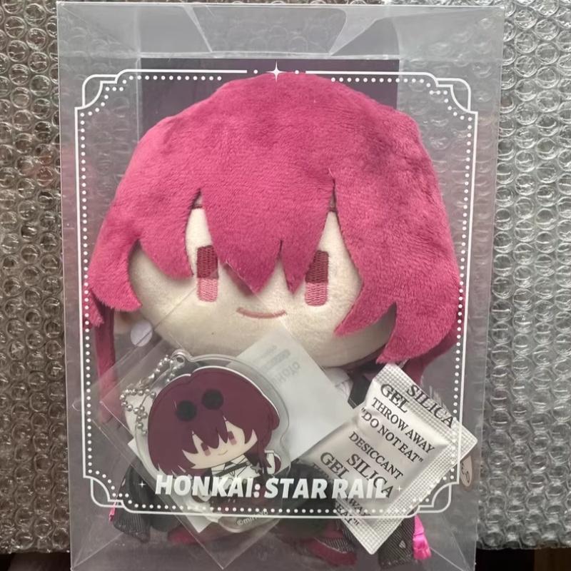 Genuine Mihoyo Game Honkai Star Rail Q-Version Serie Jing Yuan Fu Xuan Mydei Aventurine Anime Cosplay Plush Doll Plaything Mascot Present