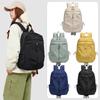 2025 Autumn Large Capacity Unisex Student Backpack: Simple Nylon Design for Short Trips