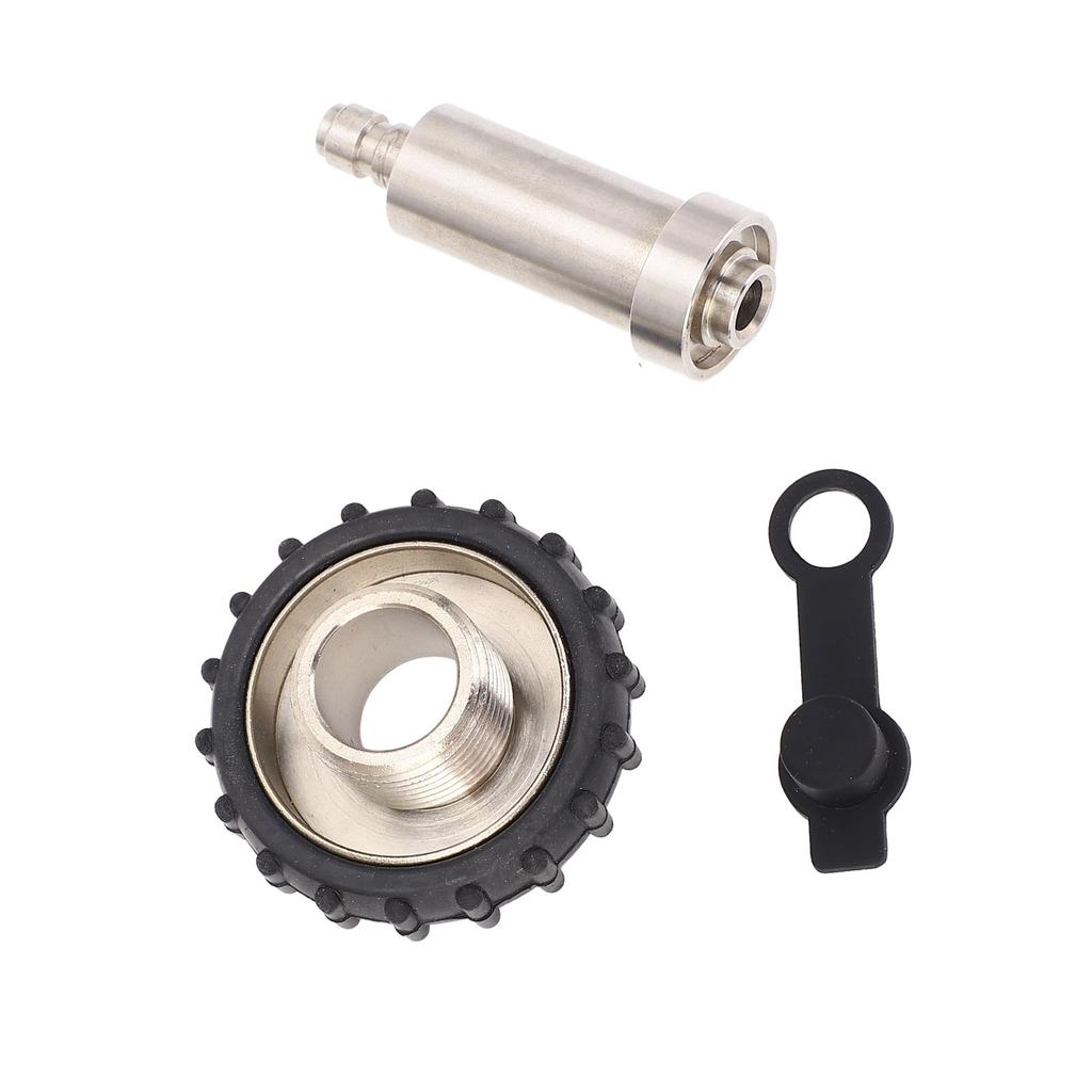 Conector tată DIN la 8mm pentru reîncărcare butelie de gaz, Adaptor rezervor scuba pentru regulator de scufundări, Mare la