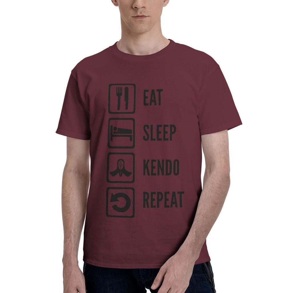 Kendo Daily Routine Kendo For Kendo Lovers 100 Cotton Casual Breathable Confortable Manga Funny TShirt For Men T Shirt Men