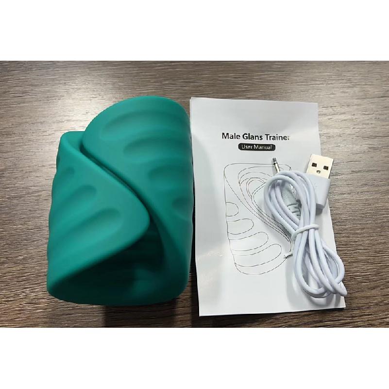 HESEKS Penis Training Vibrator with APP Control Male Masturbator Sex Toys Glans Trainer Cock Ring For