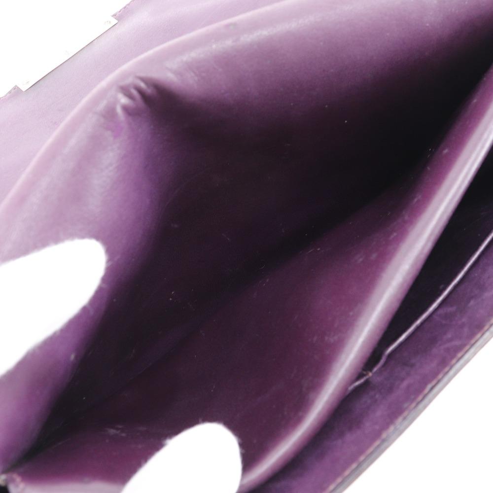 Hermes Fako Clutch Bag Vintage Bordeaux Box Carf Women Used