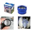 30x Optics Loupes Magnifier Loop Microscope Magnifying Glass Lens Portable for Jeweler Coins Stamps