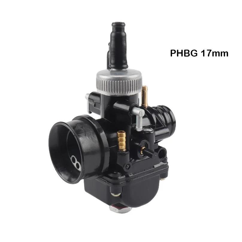 

PHBG 17mm 17.5mm 19mm 19.5mm 21mm Carburedor For Yamaha KTM Puch Zuma Jog Scooter 50cc 90cc BWS100 Racing Moto Carburetor Carb PHBG17mm