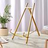 Elegant Easel Stand Metal Wedding Photo Display Rack Table Top Easel Stand  for Wedding Sign