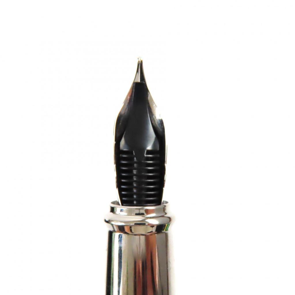 Pristine Dupont fountain pen Wild West 198/1500 Black Silver K14 mens Used