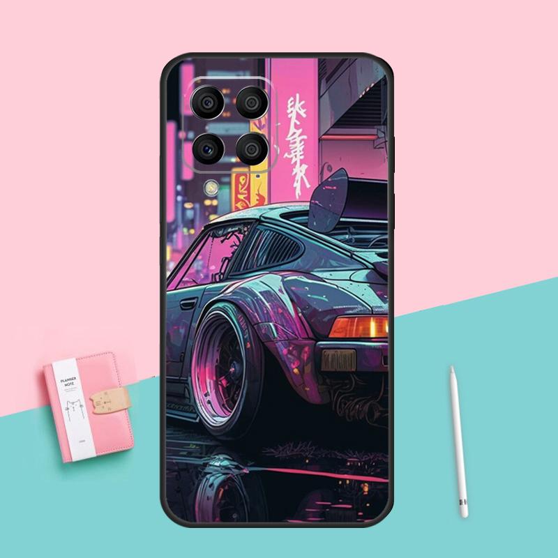 Japan JDM Sport Car For Samsung Galaxy M52 M32 M06 M16 M13 M14 M33 M12 M31 M55 M15 M11 M21 M35 M53 M34 M54 Case
