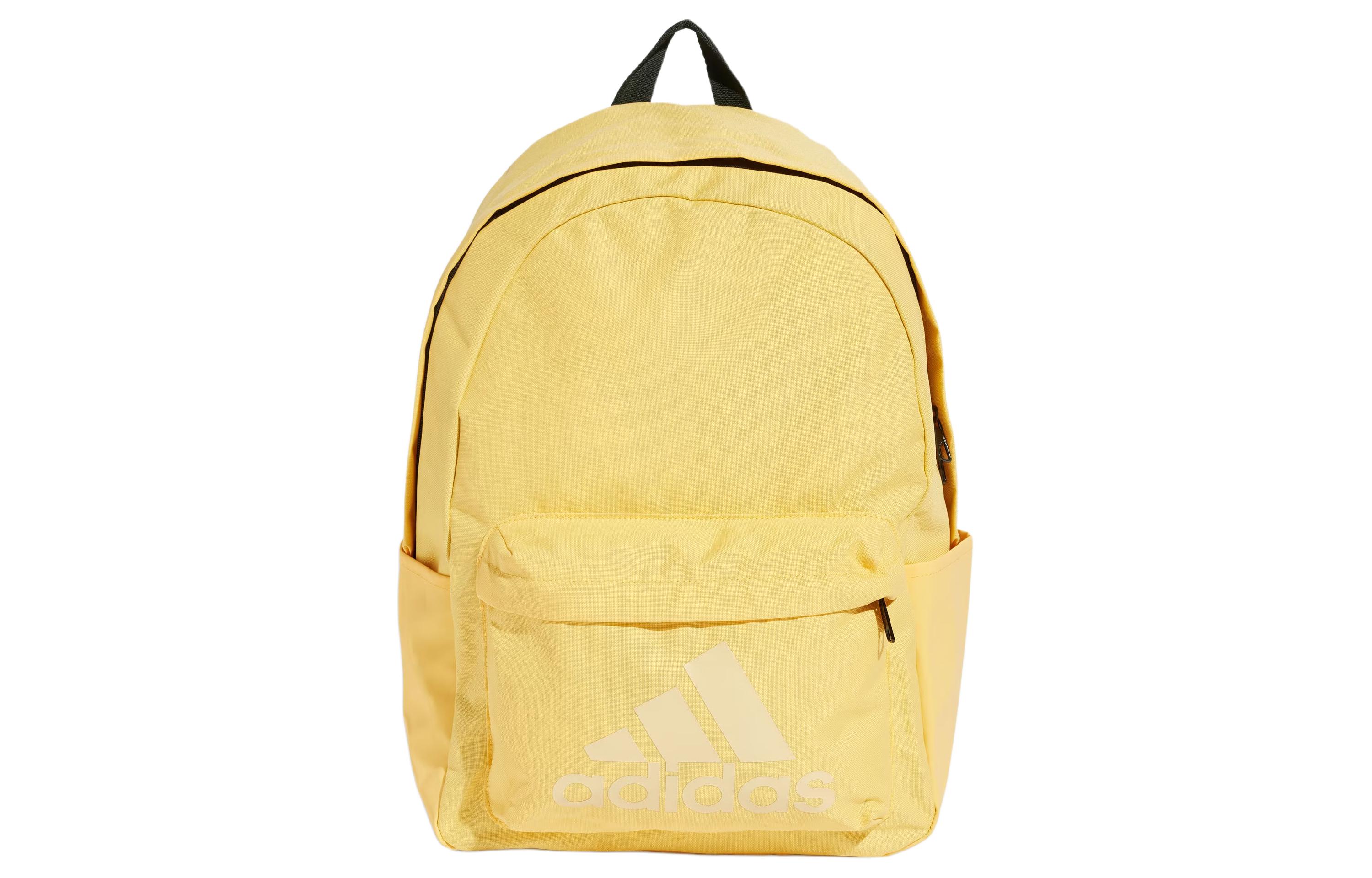 Adidas Polyester Backpack Regular Unisex Light Yellow IR9841
