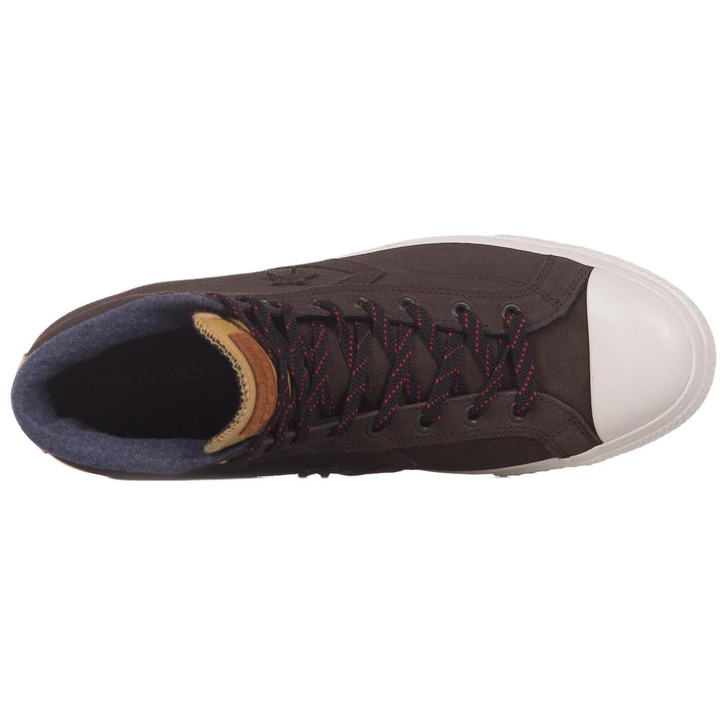 Converse Scarpe Alte in Tela Comode Semplici Star Player Sneakers Unisex Marrone 153954C