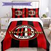 Ac Milan Pas je naam aan Beddengoed Set Ademend Dekbedovertrek met Kussenslopen Huisdecoratie Verjaardagscadeau