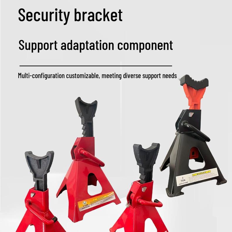 

2025 Сверхмощная автомобильная стойка домкрата штифтового типа - 3 тонны/6 тонн Инструмент для поддержки при ремонте шин 3 Ton Standard