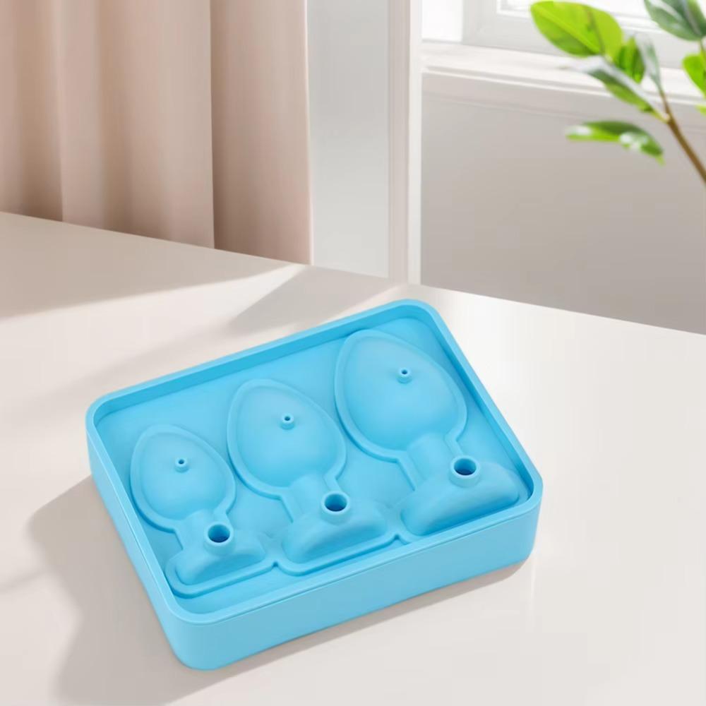 Reusable Ice Cube Tray Silicone Prank Mold Funny Ice Cube Maker  Tumbler