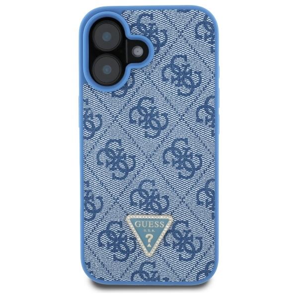Guess Guhcp16Sp4Tdscpb Iphone 166.1 Blue/Blue Hardcase Leather Metal Logo Rhinestones Crossbody