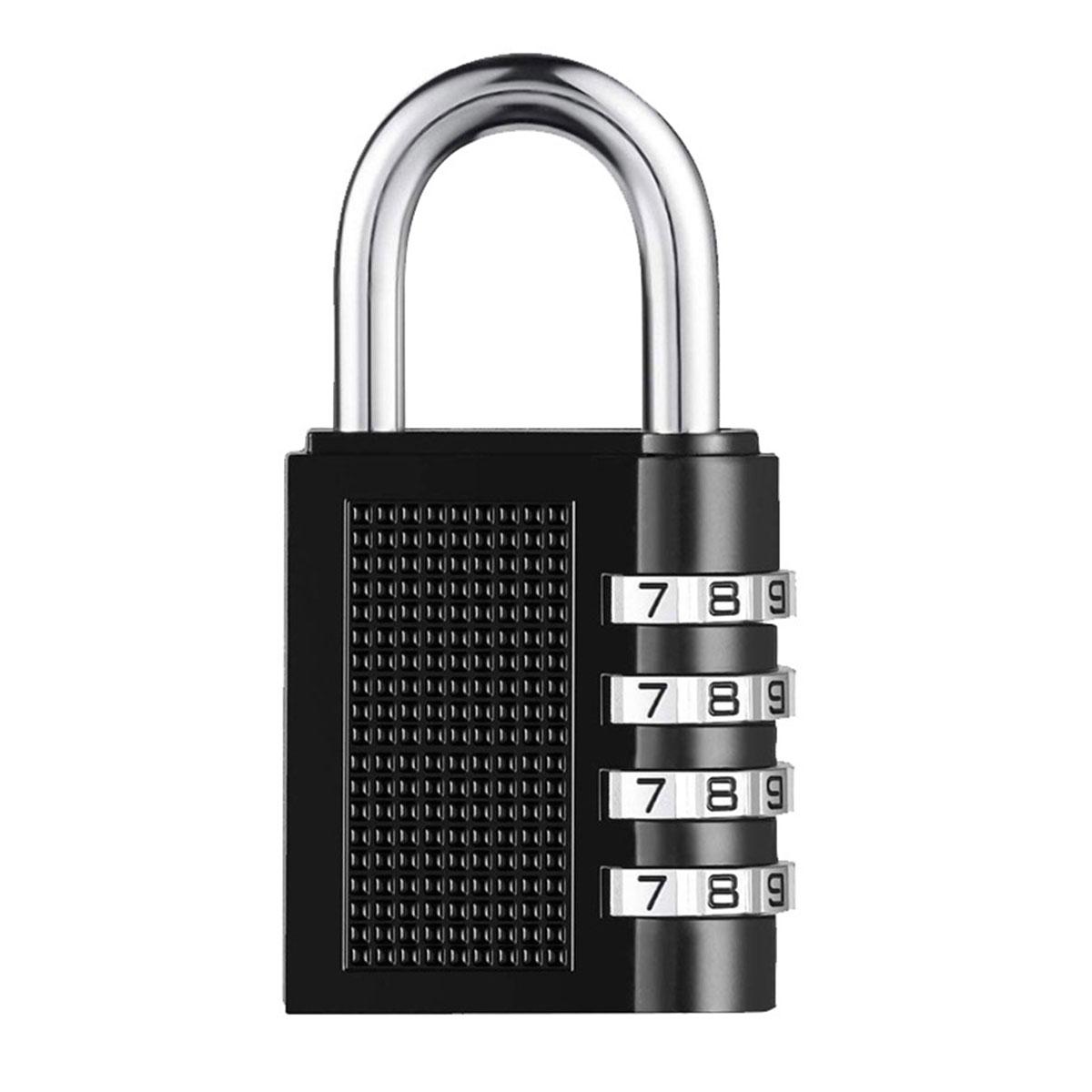 

Zinc Alloy Padlock Digit Locker Lock Weatherproof Lock Americanism Outdoor Mechanical Lock For School Gym Locker/FenceHasp Secur
