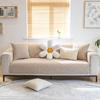 Thick Plush Sofa Covers Non-Slip Weaving Pattern Sofa Mat Solid Color Sofas Towel Couch Slipcover Pad for Living Room Protection