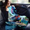 1pc Stitch Printing Blanket - Soft, All-Season Throw for Living Room, Bedroom,Personalized Gift with Adorable Cartoon Design