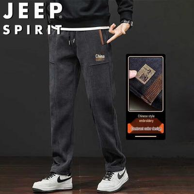 JEEP SPIRIT Men's Outdoor Casual Sweatpants