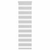 VidaXL Store Zebra Light Grey Fabric Width 45.9 Cm Polyester, Zebra Roller Blind, Zebra Blind for Window, Blind 4014433