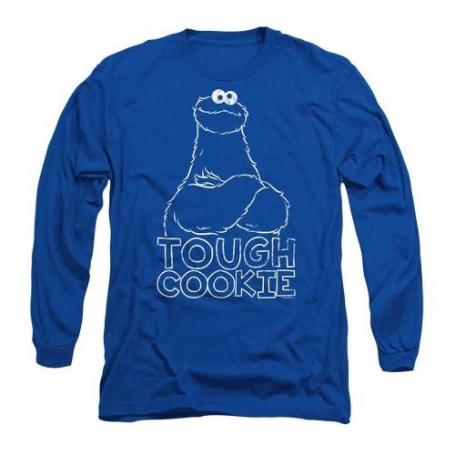 Sesame Street Unisex Adult Touch Cookie Long-Sleeved T-Shirt
