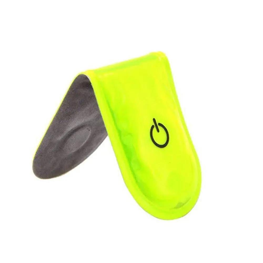 Hot Outdoor Sports Led Safety Light Reflective Magnetic Walking Cycling Bike Clip Running Reflector Running Strobe