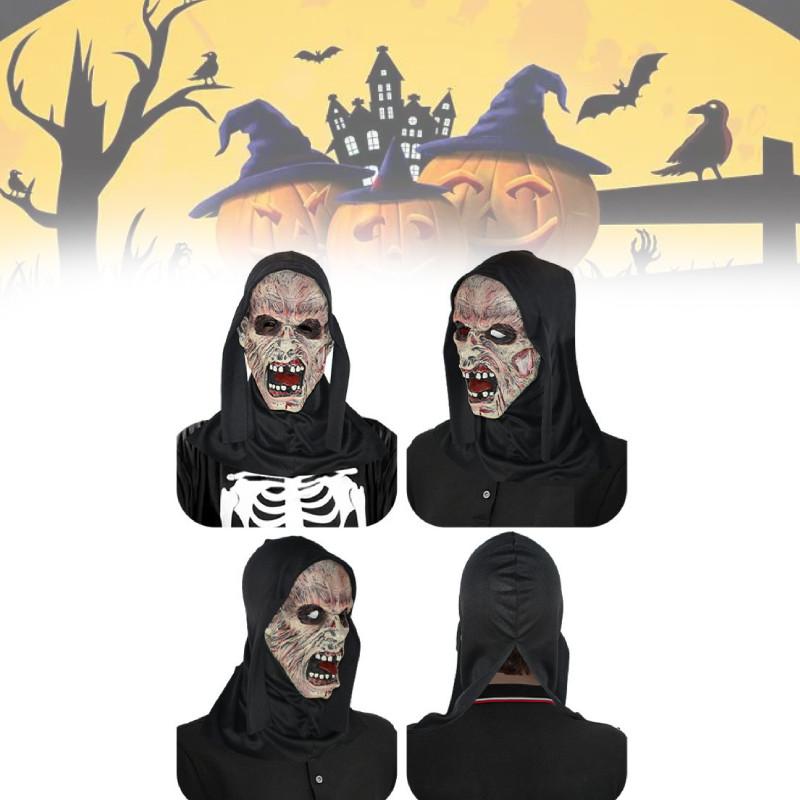 Läskig Störande Gore Mask För Halloween Kostymfest Och Teaterföreställningar