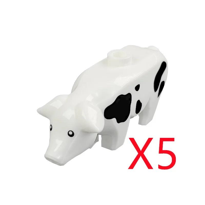 

MOC Будівельні блоки Міні-цегла Курка Качка Гуска Акула Папуга Дельфін Свиня Крокодил Собака Зоопарк Ферма Набір Аксесуари Іграшка для хлопчика Подарунок