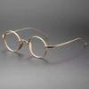 Metal Round Frame Reading Glasses for Men New Style Ultralight Plus Diopter Eyewear Women Fashion Hyperopia 0+1.0+4.0