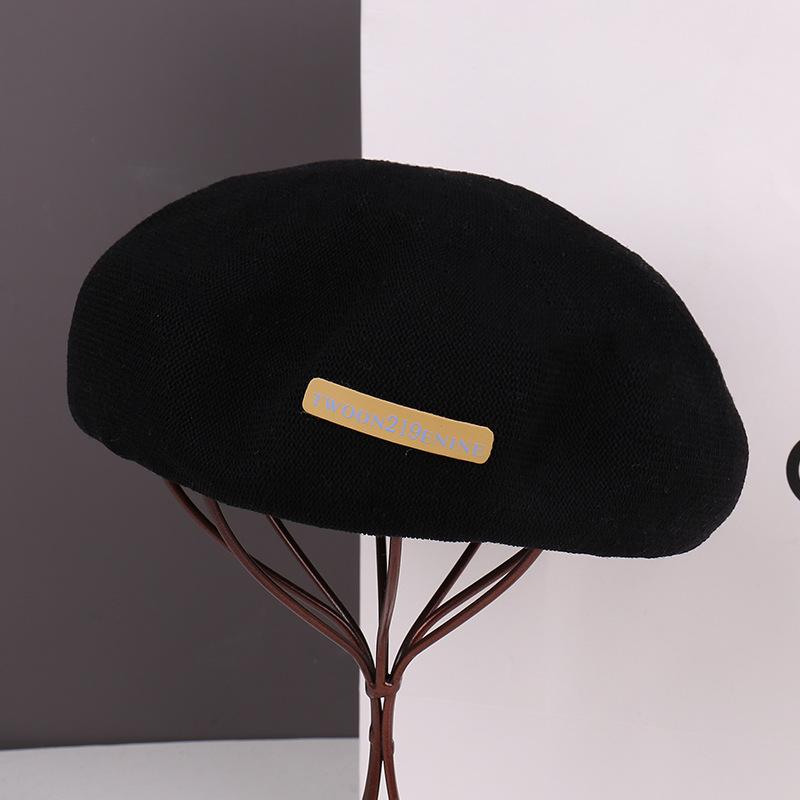 Spring face small beret children big head circumference versatile painter hat leisure student newsboy hat