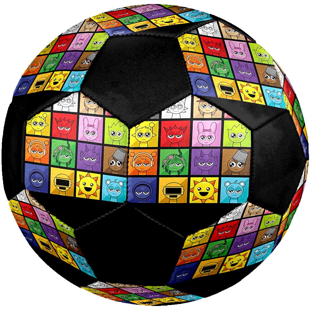 Sprunki Theme Size 5 Soccer Ball, Suitable for Both Indoor and Outdoor Matches, a Gift Suitable for Everyone.