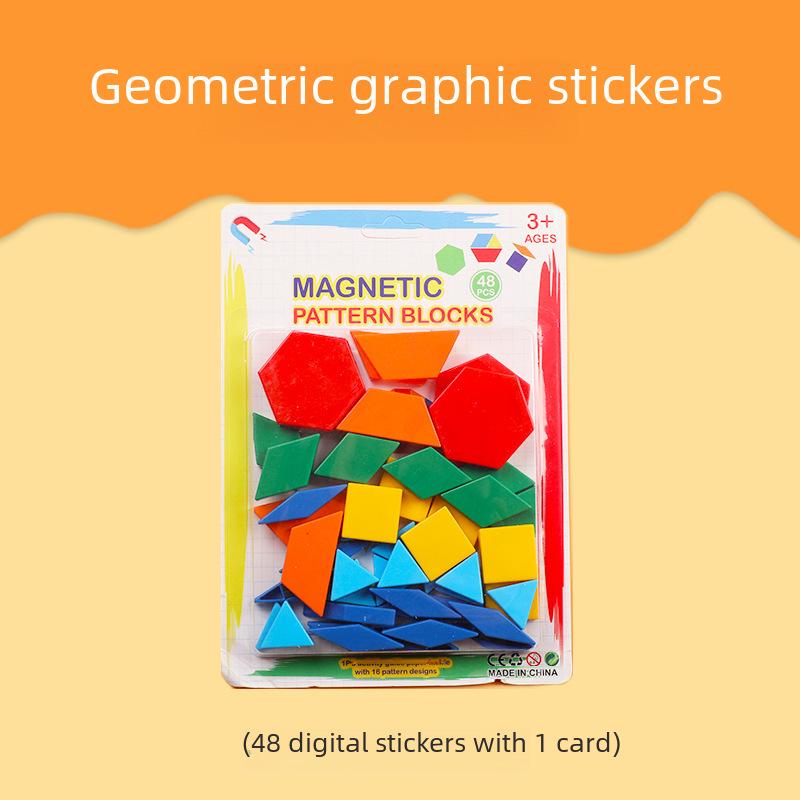 Children's Early Learning Magnetic Letter and Number Stickers - EVA Soft Educational Toys for Blackboard and Fridge