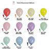 Pastel Balloons Latex Party Balloons 12 Inch Round Helium Multicolor Purple Orange Blue Yellow pink Macaron Balloons