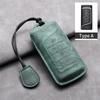 Leather Car Remote Key Case Cover For GAC Trumpchi GS4 GM8 GA3 GA6 SGS7 GA4 GS5 GS3 Legend GS8 Keychain Accessories