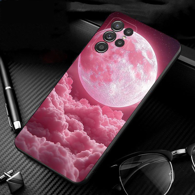 Phone Case For Samsung Galaxy S25 S24 S23 S22 S21 Ultra S24 S23 S22 S21 S25 Plus S24 S25 FE Pink Aesthtic