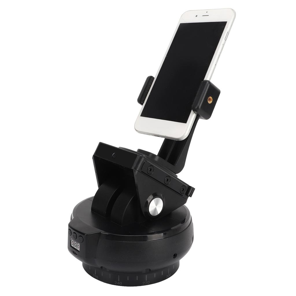 Wireless Remote Control Electric Tripod Head AI Face Tracking Rotating Panoramic Head Smartphone Camera Universal