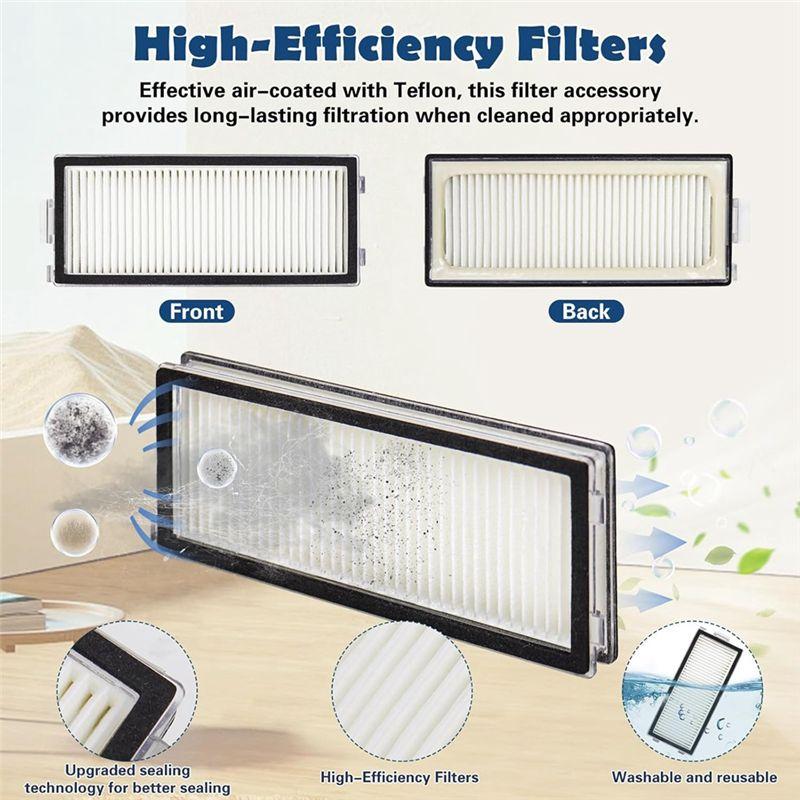 A20F-For Roborock Qrevo Master Robot Vacuum Cleaner Main Roller Side Brush Hepa Filter Mop Cloth Dust Bags Accessories