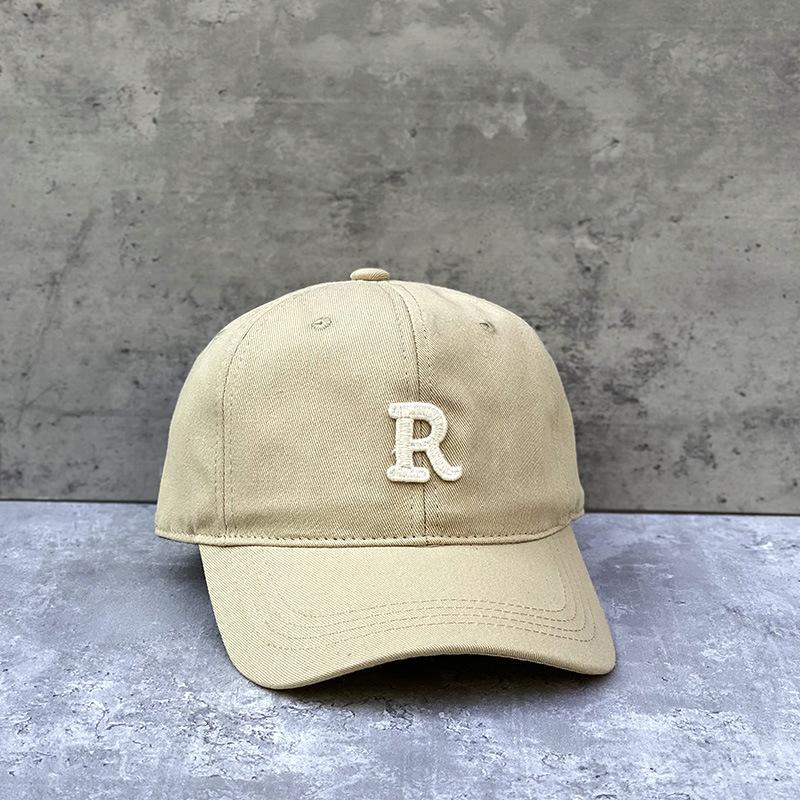 Soft Top Cap Women'S Trend Letter Internet Celebrity Hat Spring And Summer Visor Casual Baseball Cap