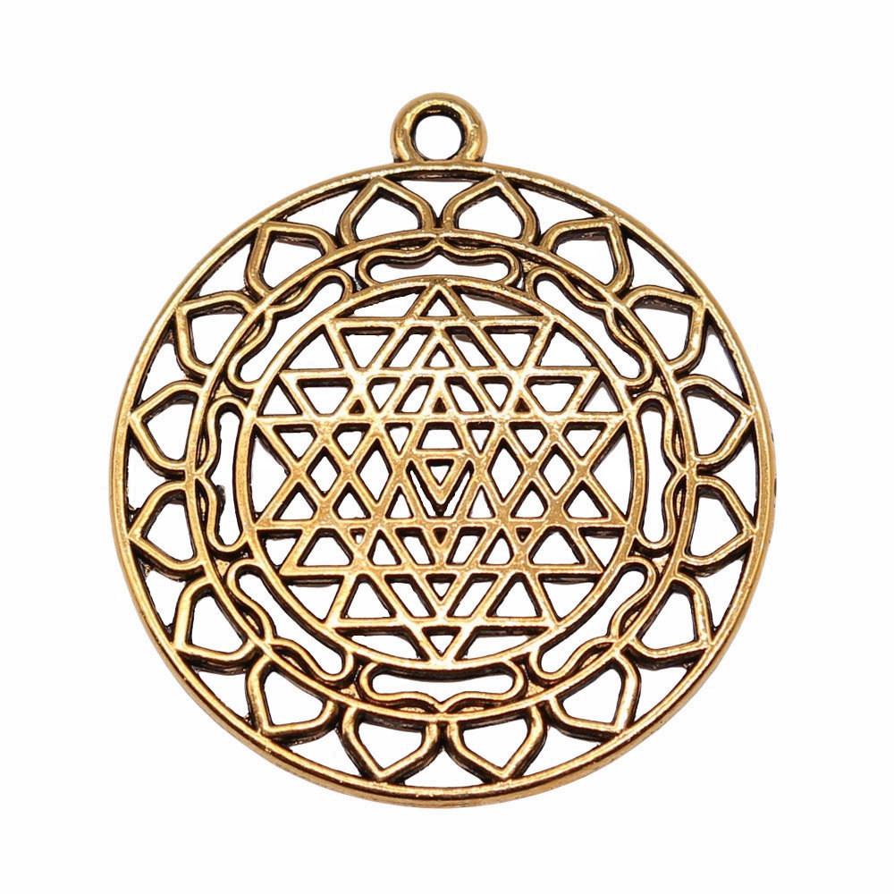 Sonnenblumen Anhänger Antike Große Blumen Anhänger Für Floralen Themen Handgemachter Schmuck