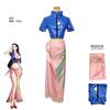 Xinmange ONE PIECE Cos Costume, Straw Hat Pirates Nicole Robin Cosplay Anime Costume