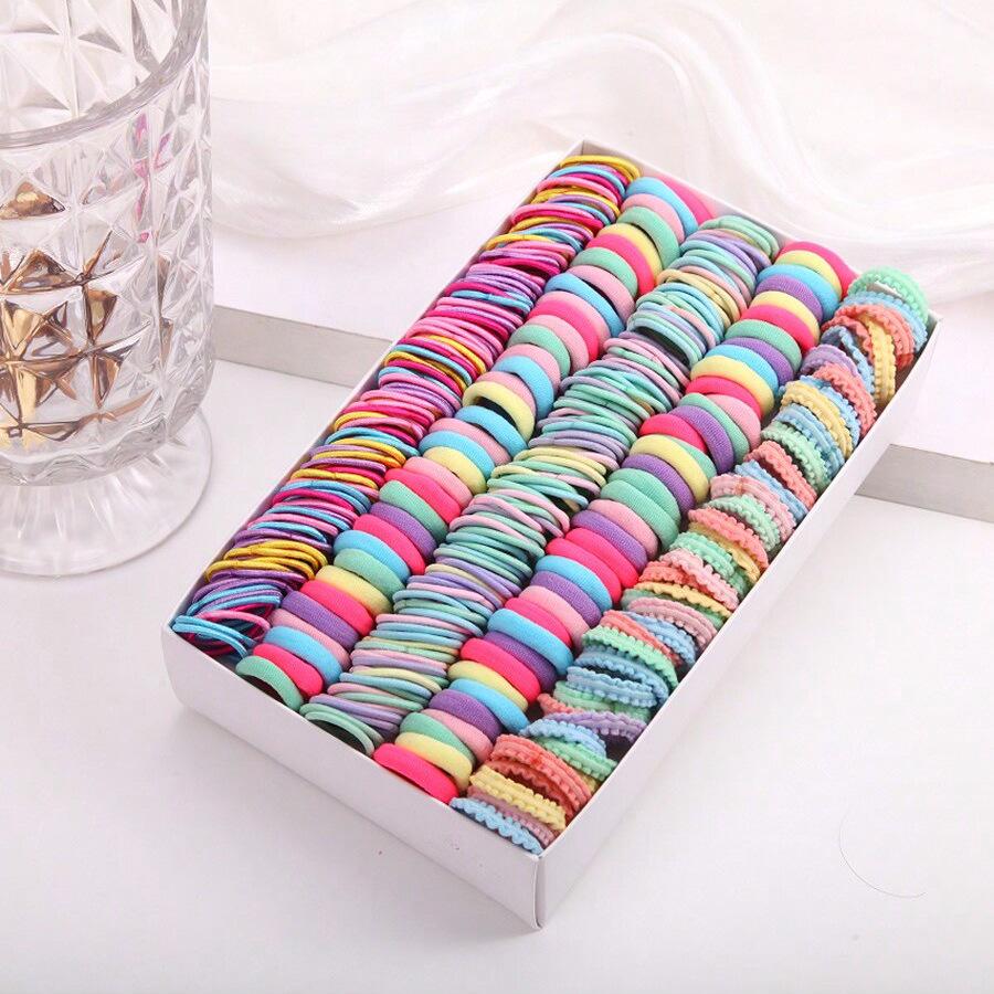 Children's Hair Accessories Gift Set: Hair Clips, Hairpins, Baby Ties, and Princess Hair Ropes