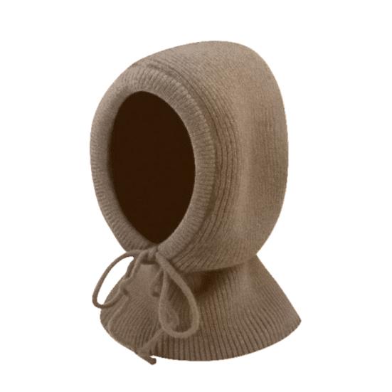 

Women Hat Solid Color Drawstring Warm Winter Knitted Hat Loose Fit Pullover Hat Outdoor Sports Travel Headwear хаки