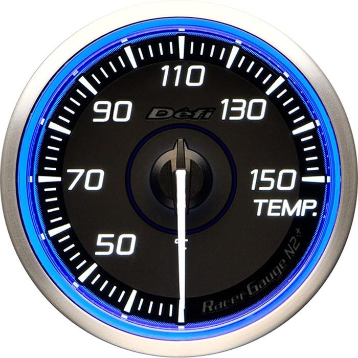 Defi Racer Gauge N2+ 60 TEMP BLUE DF19701 60